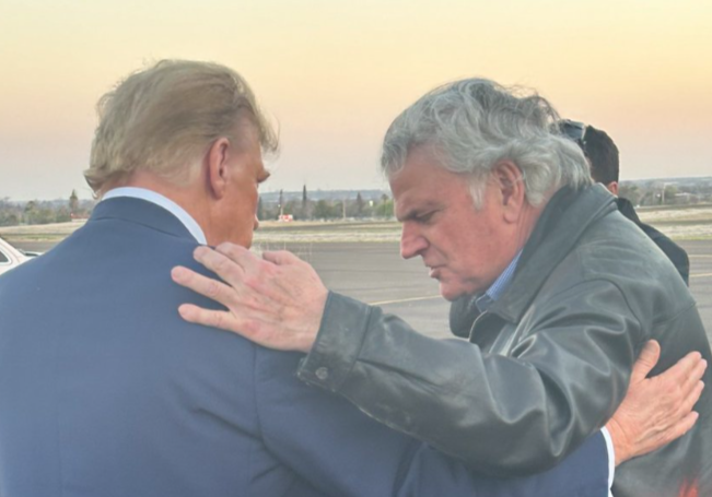 Look What Franklin Graham Did When He Saw Trump at the Border