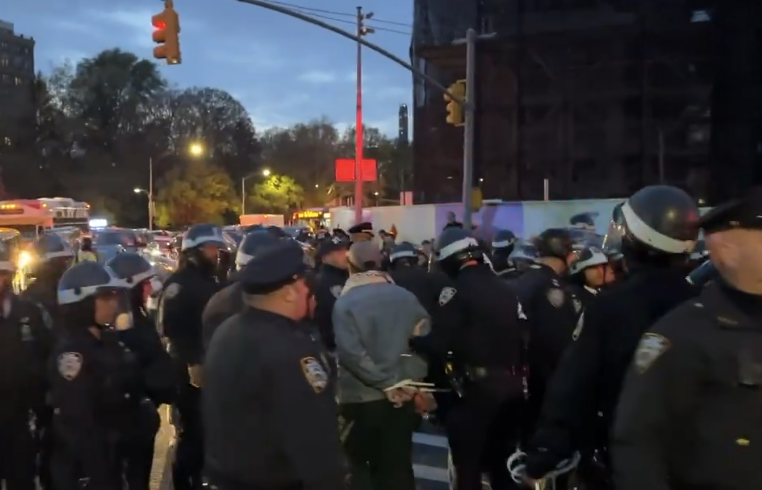 Hundreds of Agitators Swarm Chuck Schumer’s House in Chaotic Scene