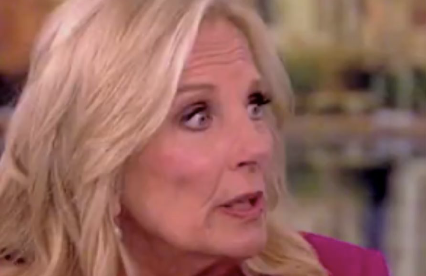 Watch: Jill Biden Snaps on 'The View'