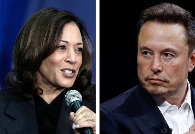 Elon Musk Embarrasses Kamala Harris In Front of Everyone