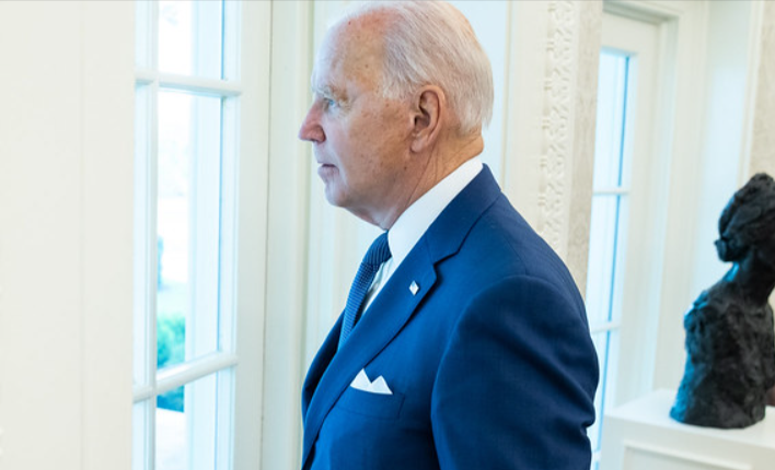 Joe Biden Gets Nasty Surprise Right Outside His Window