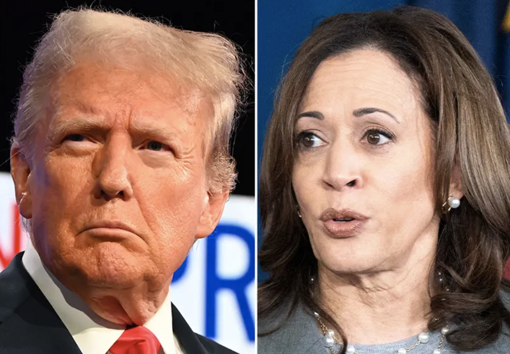 Trump Surges as Harris’ Lead Fades, Battleground Polls Show