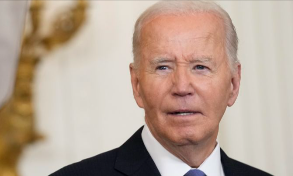 Biden Does What His Staff Told Him He 'Can't Do,' Calls 'All the Young Women' Onstage at White House Event