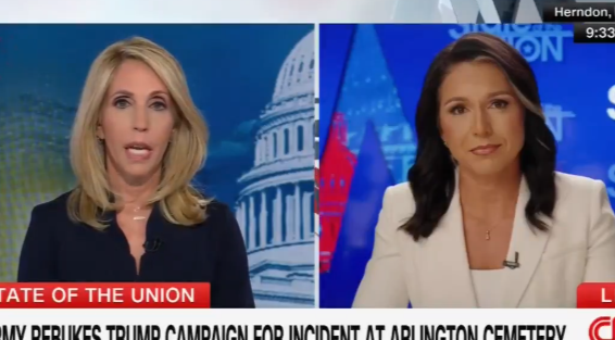 Gabbard Pushes Back On CNN in Defense of Trump’s Arlington Visit