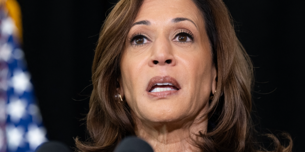 Kamala Harris Runs Off Stage, Ignoring Question From Reporter