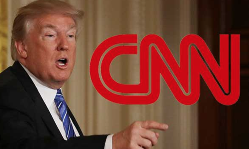 CNN Cuts Live Feed To Trump Address Before To Avoid Embarrassing Harris