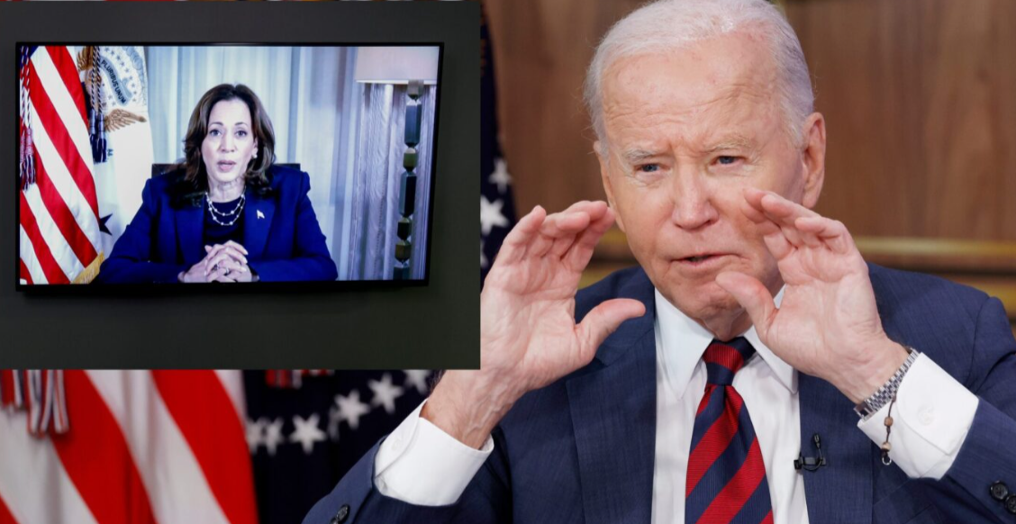 Biden ‘Shushes’ Harris, Snaps At Cabinet Staff During Live Meeting