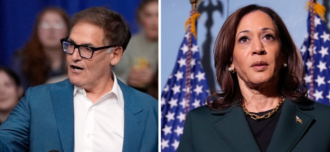 Mark Cuban Caught Deleting Support For Harris From Social Media