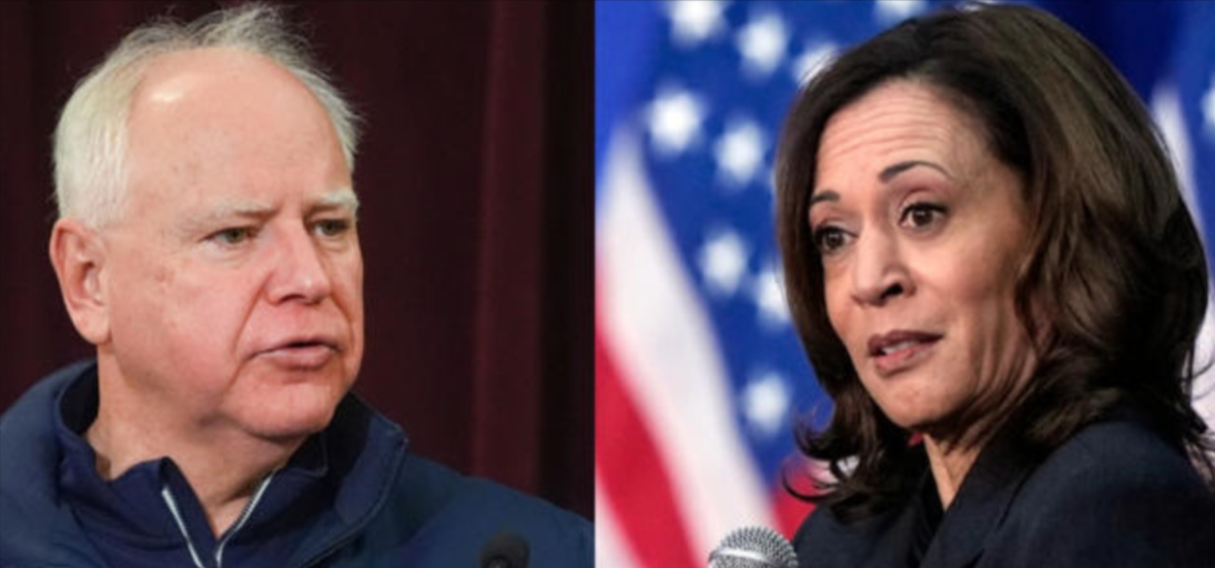 Gov. Walz Breaks Silence After VP Harris Loses Big To Trump