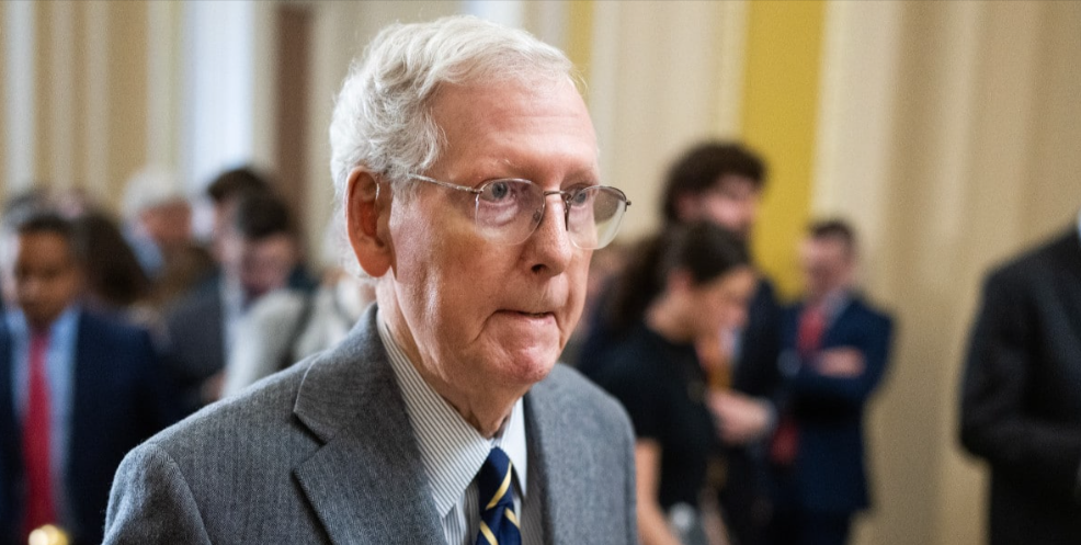 Mitch McConnell ‘Falls’ In Senate, EMTs Provide Treatment