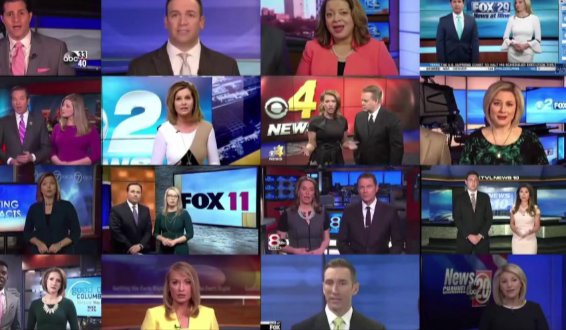 Creepy Video Captures Dozens of News Broadcasts Airing Same Word-for-Word Attack on So-Called 'Misinformation'