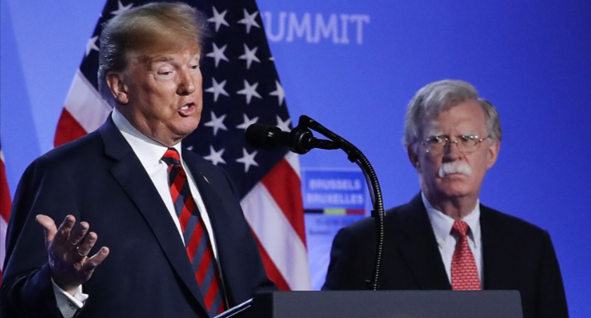 In Hilarious Turn of the Knife Trump Singles Out John Bolton by Name in Executive Order