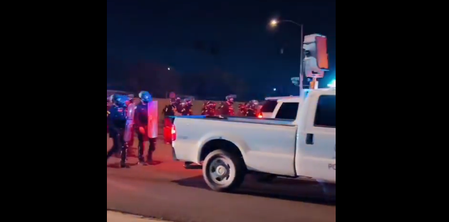 Watch: Fed-Up Phoenix Cops Make Their Move, Deploy the Mean Green Gas as Deportation Riots Continue