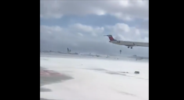 New Video Shows the Moment Delta Plane Flipped Upside Down and Burst Into Flames