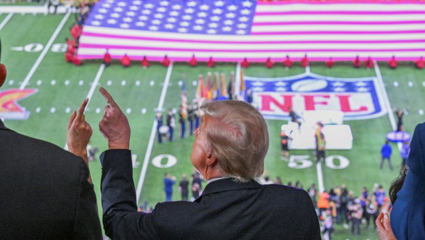 Trump Makes History at the Super Bowl: A First for Sitting U.S. Presidents